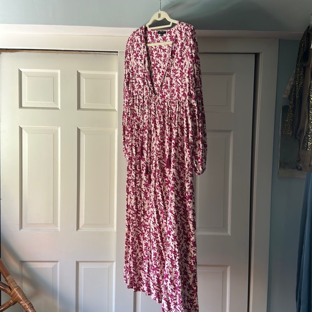 Boho floral dress